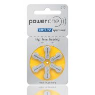 POWER ONE μπαταρίες ακουστικών βαρηκοΐας P10, mercury free, 1.45V, 6τμχ | ΜΠΑΤΑΡΙΕΣ ΑΚΟΥΣΤΙΚΩΝ ΒΑΡΗΚΟΪΑΣ στο smart-tech.gr