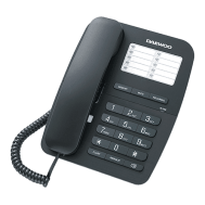 Daewoo DTC240 (Μαύρο) | Σταθερά τηλέφωνα στο smart-tech.gr