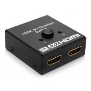 POWERTECH HDMI Bi-Direction switch 2 σε 1, 4K x 2K & 3D, μαύρο | KVM - Splitter - Switch στο smart-tech.gr