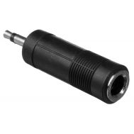 POWERTECH αντάπτορας mono 3.5mm σε 6.35mm CAB-J023, μαύρος, 5τμχ | Λοιπά Καλώδια, Adaptors & Μετατροπείς στο smart-tech.gr