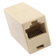 POWERTECH RJ 45 εξάρτημα UTP (μούφα), θηλυκό/θηλυκό, 8p8c, λευκό | Καλώδια δικτύου στο smart-tech.gr