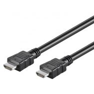 GOOBAY καλώδιο HDMI με Ethernet 58438, HDR, 30AWG, 4K, 0.5m, μαύρο | Λοιπά Καλώδια, Adaptors & Μετατροπείς στο smart-tech.gr
