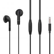 CELEBRAT earphones με μικρόφωνο G8, 3.5mm, 1.2m, μαύρα | Ακουστικά Bluetooth στο smart-tech.gr