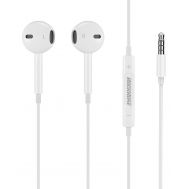 ROCKROSE earphones με μικρόφωνο Solo MC, 3.5mm, 1.2m, λευκά | Ακουστικά Bluetooth στο smart-tech.gr