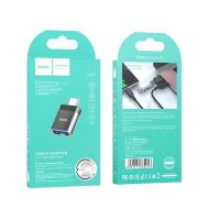 Αντάπτορας Hoco UA17 USB-C σε USB 3.0 με Λειτουργία OTG και Δυνατότητα Φόρτισης 5V / 2A  Μαύρο | ΚΑΛΩΔΙΑ & ADAPTORS στο smart-tech.gr