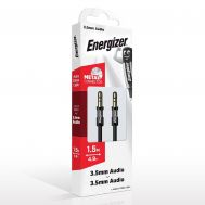 Καλώδιο σύνδεσης Ήχου Energizer C130JIBK 3.5mm Αρσενικό σε 3.5mm Αρσενικό 1.5m Μαύρο | Καλώδια & Adaptors Ήχου 3.5mm στο smart-tech.gr