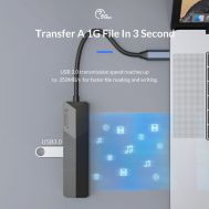 ORICO docking station MDK-5P, HDMI/2x USB/SD & TF, 4K, μαύρο | CARD READERS στο smart-tech.gr
