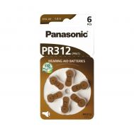 Panasonic PR312 Μπαταρίες Ακουστικών Βαρηκοΐας 1.4V (PR312L/6DC) (PANPR312L/6DC) | ΜΠΑΤΑΡΙΕΣ ΑΚΟΥΣΤΙΚΩΝ ΒΑΡΗΚΟΪΑΣ στο smart-tech.gr