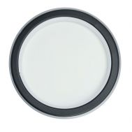 POWERTECH LED φωτιστικό οροφής HLL-0084, 25W, 2200lm, Φ21cm, μαύρο | Λάμπες - Λαμπτήρες - Φωτιστικά στο smart-tech.gr