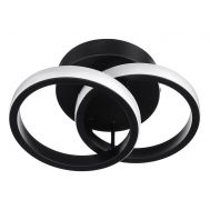 POWERTECH LED φωτιστικό οροφής HLL-0081, 20W, 1700lm, 24.5x16.5cm, μαύρο | Λάμπες - Λαμπτήρες - Φωτιστικά στο smart-tech.gr