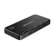 CABLETIME 3 in 1 HDMI 2.0 switch HS4K3 με ασύρματο χειριστήριο, 4K, γκρι | KVM - Splitter - Switch στο smart-tech.gr