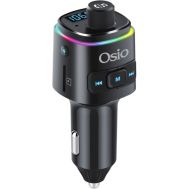 Osio OFT-4240BT FM transmitter και φορτιστής με Bluetooth, Fast Charge USB & USB Type-C, micro SD και LED | FM Transmitter (Αναμεταδότες FM) στο smart-tech.gr