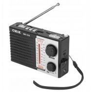 CMIK φορητό ραδιόφωνο & ηχείο MK-918 με φακό, BT/USB/TF/AUX, μαύρο | MINI HiFi στο smart-tech.gr