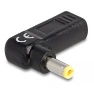 DELOCK αντάπτορας τροφοδοσίας 60011, USB-C σε 5.5x2.5mm, 90°, μαύρος | ΤΡΟΦΟΔΟΤΙΚΑ & ΦΟΡΤΙΣΤΕΣ ΓΙΑ LAPTOP στο smart-tech.gr