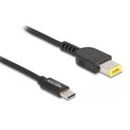 DELOCK καλώδιο τροφοδοσίας 87970, USB-C σε Lenovo 11x4.5mm, 1.5m, μαύρο | ΤΡΟΦΟΔΟΤΙΚΑ & ΦΟΡΤΙΣΤΕΣ ΓΙΑ LAPTOP στο smart-tech.gr