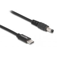 DELOCK καλώδιο τροφοδοσίας 87977, USB-C σε 5.5x2.1mm, 1.5m, μαύρο | ΤΡΟΦΟΔΟΤΙΚΑ & ΦΟΡΤΙΣΤΕΣ ΓΙΑ LAPTOP στο smart-tech.gr