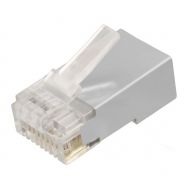 POWERTECH βύσμα RJ45 Cat 6a CAB-N323, μεταλλικό, 8p8cs, 10τμχ | Καλώδια δικτύου στο smart-tech.gr