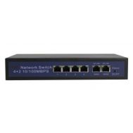LONGSE PoE switch HT412, 4x LAN port & 2x WAN port, 10/100Mbps | Switches στο smart-tech.gr