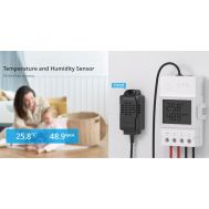 SONOFF αισθητήρας θερμοκρασίας & υγρασίας THS01, RJ11, 50cm, μαύρος | Ανιχνευτές Aερίων, Nερού και Kαπνού στο smart-tech.gr