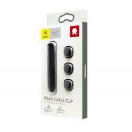 Baseus Cable Clip Peas Black (ACWDJ-01) (BASACWDJ-01) | ΦΟΡΤΙΣΤΕΣ / ΤΡΟΦΟΔΟΤΙΚΑ USB στο smart-tech.gr