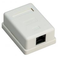 GOOBAY επιτοίχια πρίζα δικτύου 77632, 1 θύρα RJ45, CAT 6 UTP, λευκή | ΗΛΕΚΤΡΟΛΟΓΙΚΟΣ ΕΞΟΠΛΙΣΜΟΣ στο smart-tech.gr