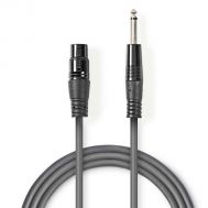 NEDIS COTH15120GY50 | Καλώδια & Adaptors Ήχου XLR στο smart-tech.gr