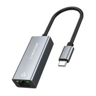 CABLETIME αντάπτορας USB-C σε RJ45 CT-CML1000, 1000Mbps, γκρι | USB - PCI Κάρτες δικτύου στο smart-tech.gr