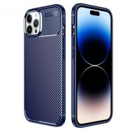 Θήκη Ancus AutoFocus Carbon Fiber για Apple iPhone 14 Pro Max Μπλε | Θήκες προστασίας για κινητά στο smart-tech.gr