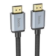 Καλώδιο σύνδεσης HDMI Hoco US03 HDMI 2.0 σε 4K 60Hz HD 18Gbps Μαύρο 1m Braided | Καλώδια HDMI στο smart-tech.gr