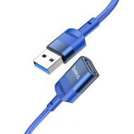 Καλώδιο Προέκτασης Hoco U107 USB Αρσενικό σε USB 3.0 Θηλυκό 3A 5Gbps OTG 1.2m Μπλε | ΕΠΙΤΟΙΧΙΟΙ ΦΟΡΤΙΣΤΕΣ USB & ΚΑΛΩΔΙΑ ΦΟΡΤΙΣΗΣ στο smart-tech.gr