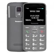Panasonic KX-TU160EXG 2.4" με πλήκτρο SOS, Bluetooth, Μεγάλα Γράμματα Γκρι | ΚΙΝΗΤΑ ΤΗΛΕΦΩΝΑ & SMARTPHONES στο smart-tech.gr