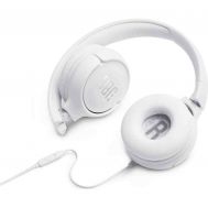 Ακουστικά Stereo On-ear JBL Tune 500 3.5mm Pure Bass Sound με Μικρόφωνο JBLT500WHT Λευκό | HEADSETS στο smart-tech.gr