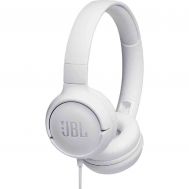 Ακουστικά Stereo On-ear JBL Tune 500 3.5mm Pure Bass Sound με Μικρόφωνο JBLT500WHT Λευκό | HEADSETS στο smart-tech.gr