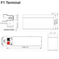 8V 3.2AH | ΕΠΑΝΑΦΟΡΤΙΖΟΜΕΝΕΣ ΜΠΑΤΑΡΙΕΣ ΜΟΛΥΒΔΟΥ στο smart-tech.gr