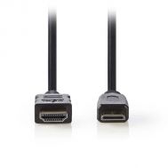 NEDIS CVGP34500BK15 | Καλώδια & Adaptors Εικόνας HDMI Mini στο smart-tech.gr