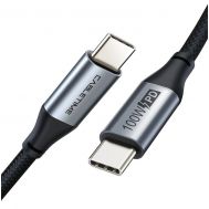 CABLETIME καλώδιο USB Type-C C160, PD 100W, 5A, 1m, μαύρο | Καλώδια USB-C (Type-C) στο smart-tech.gr