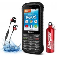 Energizer Hard Case H280S 4G Dual Sim 512MB/4GB 2.8" KaiOS IP68 Μαύρο + Bluetooth Sport Ακουστικά Μαύρα + Μεταλλικό Μπουκάλι Νερού | ΚΙΝΗΤΑ ΤΗΛΕΦΩΝΑ & SMARTPHONES στο smart-tech.gr