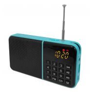 POWERTECH ραδιόφωνο & φορητό ηχείο PT-997, LCD, 1200mah, μπλε | MINI HiFi στο smart-tech.gr
