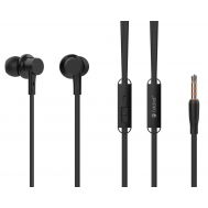 CELEBRAT earphones με μικρόφωνο G19, 3.5mm, 1.2m, μαύρα | Ακουστικά Bluetooth στο smart-tech.gr