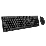 POWERTECH set ποντίκι & πληκτρολόγιο PT-1075, ενσύρματο, 1000dpi, μαύρο | ΠΛΗΚΤΡΟΛΟΓΙΑ στο smart-tech.gr