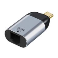 POWERTECH αντάπτορας USB-C σε RJ45 PTH-095, 1000Mbps, γκρι | USB - PCI Κάρτες δικτύου στο smart-tech.gr