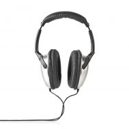 Nedis Ενσύρματα Over Ear Ακουστικά Τηλεόρασης Ασημί (HPWD1201BK) (NEDHPWD1201BK) | HEADSETS στο smart-tech.gr