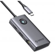ORICO docking station PW11-6PR, 3x USB/USB-C/HDMI/RJ45, 4K, 100W, γκρι | CARD READERS στο smart-tech.gr