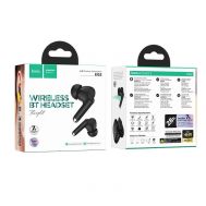 Wireless Hands Free Hoco EQ2 Thought TWS V5.3 με Πλήκτρο Ελέγχου Συμβατό με Siri και 7h Ώρες Λειτουργίας Μαύρα | Ακουστικά Bluetooth στο smart-tech.gr