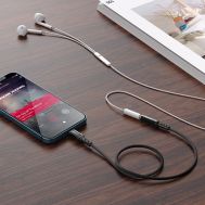 Αντάπτορας Handsfree Acefast C1-05 Lightning σε 3.5mm Θηλυκό Apple Certified MFI 1.8m. 18cm Μαύρος | ΚΑΛΩΔΙΑ & ADAPTORS στο smart-tech.gr
