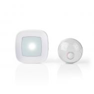 Nedis Wireless Doorbell Set Mains Powered Volume 80 dB White (DOORB220CWT) (NEDDOORB220CWT) | Ασφάλεια στο smart-tech.gr