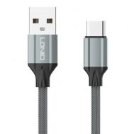 LDNIO καλώδιο USB-C σε USB LS441, 2.4A, 1m, γκρι | Καλώδια USB-C (Type-C) στο smart-tech.gr