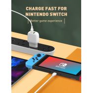 LDNIO καλώδιο USB-C σε USB-C LC121C, 65W PD, 1m, λευκό | Καλώδια USB-C (Type-C) στο smart-tech.gr