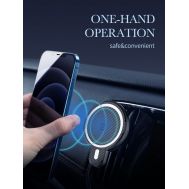 LDNIO ασύρματος φορτιστής & βάση αυτοκινήτου MA20, 15W, μαύρο | ΒΑΣΕΙΣ ΣΤΗΡΙΞΗΣ στο smart-tech.gr