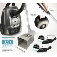 BRUNO ηλεκτρική σκούπα BRN-0136, 800W, 3.5lt, γκρι | ΟΙΚΙΑΚΟΣ ΕΞΟΠΛΙΣΜΟΣ στο smart-tech.gr